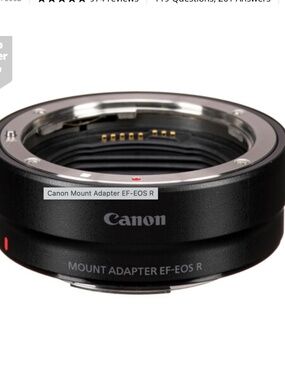 Canon RF to EF mount adapter
